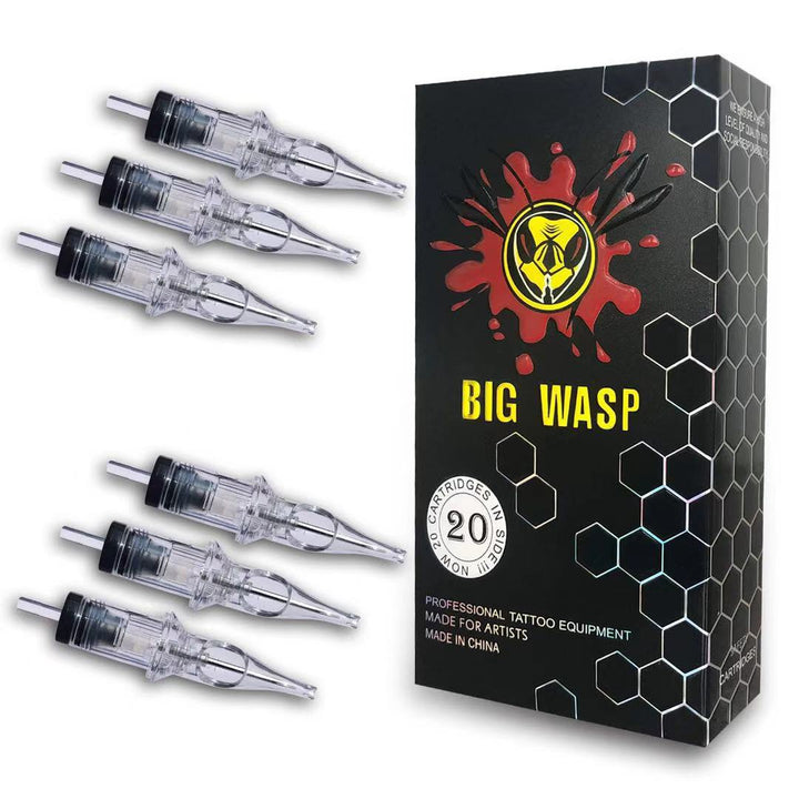 Big Wasp Tattoo Needle Cartridges Round Liners (Generation 4) with Saf – Big Wasp Tattoo Supply